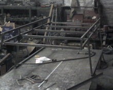 Ladder Rack built in our full size shop